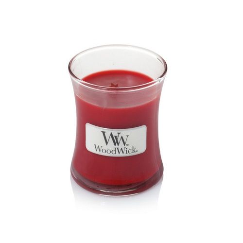 Ароматична свічка з ароматом гранату та смородини Woodwick Mini Pomegranate 85 г Ароматична свічка з ароматом гранату та смородини Woodwick Mini Pomegranate 85 г
